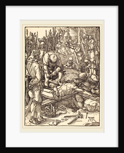 Christ Nailed to the Cross, probably c. 1509-1510 by Albrecht Dürer