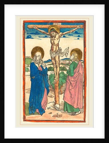 Christ on the Cross Between the Virgin and Saint John, 1493 by Albrecht Dürer