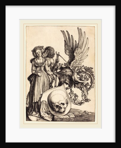 Coat of Arms with a Skull, 1503 by Albrecht Dürer