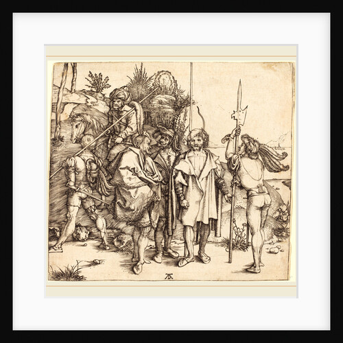 Five Soldiers and a Turk on Horseback by Albrecht Dürer
