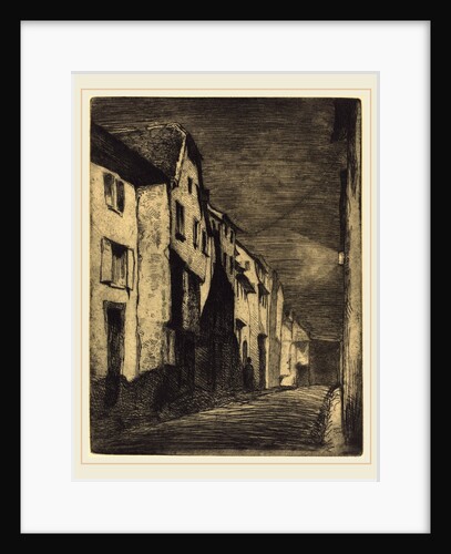 Street in Saverne, 1858 by James McNeill Whistler