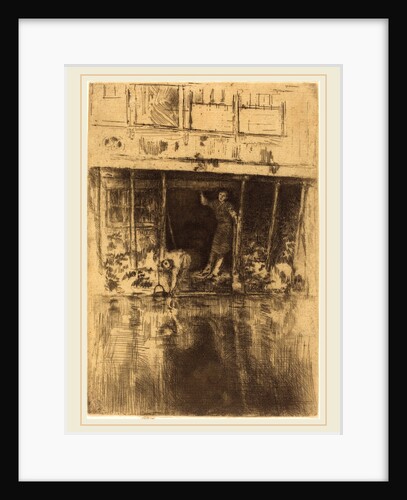 Pierrot, 1889 by James McNeill Whistler