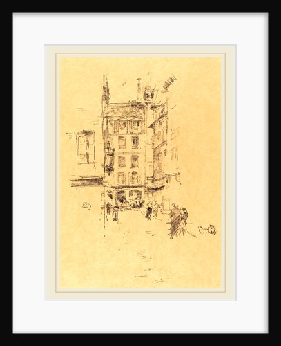Rue Furstenberg, 1894 by James McNeill Whistler