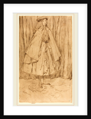 Annie Haden, 1860 by James McNeill Whistler