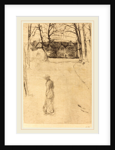 Speke Hall, No.1, 1870 by James McNeill Whistler