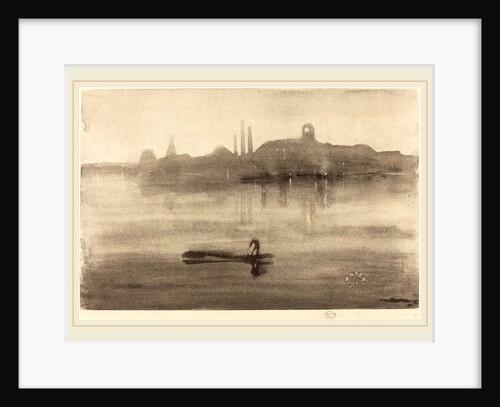 Nocturne, 1878 by James McNeill Whistler