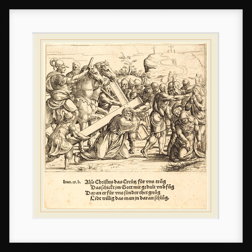Christ Carrying the Cross, 1547 by Augustin Hirschvogel