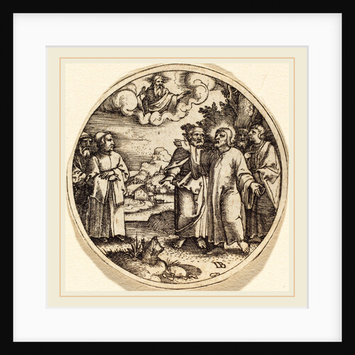 Christ with Three of His Apostles by Master IB