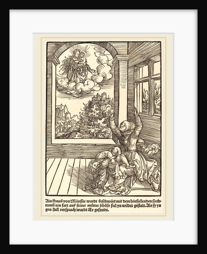 Ain khnab von Mansee wardt, c. 1503 by Master of the Miracles of Mariazell