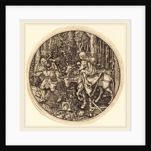 The Flight into Egypt by Master L