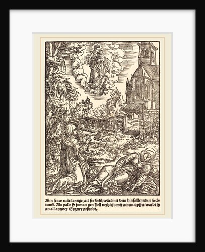 Ein Frau war lannge Zeit, c. 1503 by Master of the Miracles of Mariazell