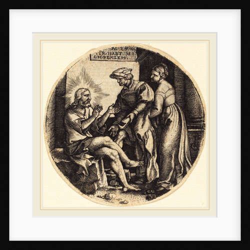 To Clothe the Naked by Georg Pencz