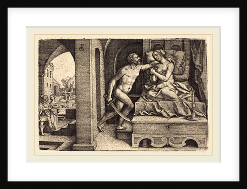Tarquin and Lucretia by Georg Pencz