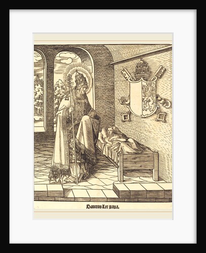 Saint Leo by Leonhard Beck