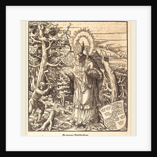 Saint Willibaldus by Leonhard Beck