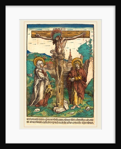 Christ on the Cross Between the Virgin and Saint John, c. 1502 by Lucas Cranach the Elder