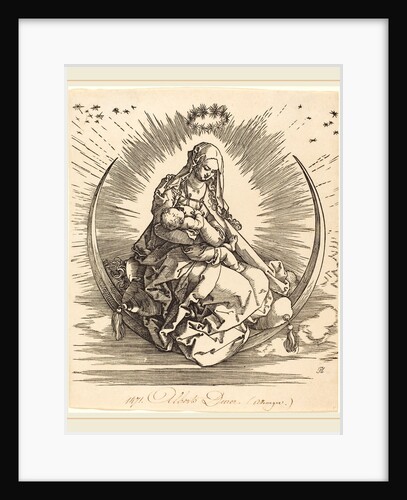 The Madonna on the Crescent by Albrecht Dürer