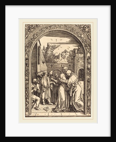 Joachim and Anna at the Golden Gate, 1504 by Albrecht Dürer