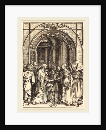 The Betrothal of the Virgin by Albrecht Dürer