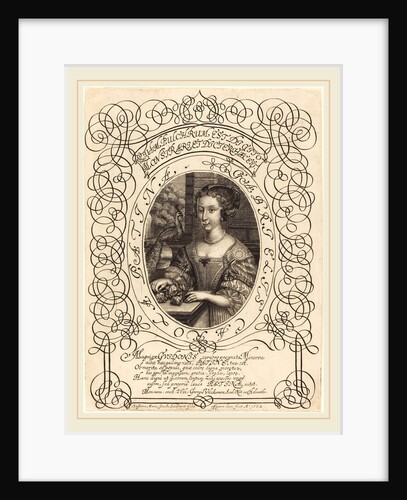 Gabrielle Carola Patina, c. 1682 by Susanne Maria von Sandrart