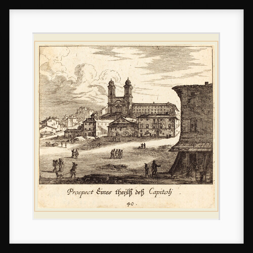 City View, 1681 by Melchior Küsel