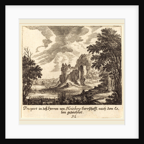Mountain View, 1681 by Melchior Küsel