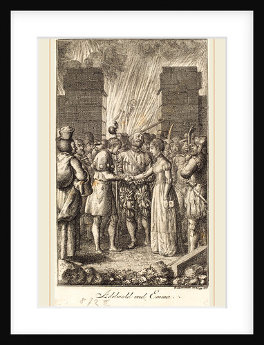 Adewold and Emma, 1798 by Daniel Nikolaus Chodowiecki