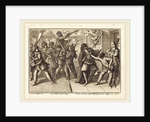 The Captain Regains His Freedom, 1729 by Johann Balthasar Probst