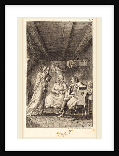 The Voyage to Paris, 1798 by Daniel Nikolaus Chodowiecki