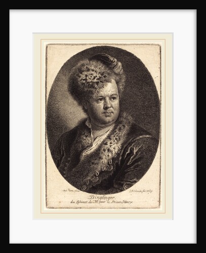 Johann Melchior Dinglinger, 1769 by Georg Friedrich Schmidt
