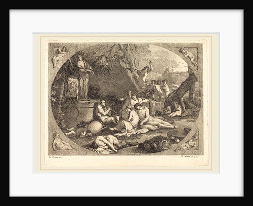 Bacchanal, 1770 by Jacob Wilhelm Mechau