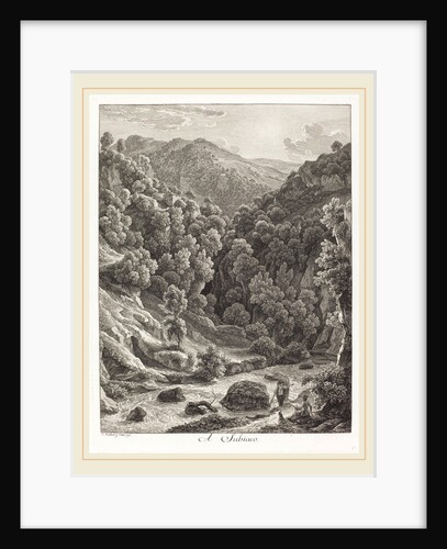 A Subiaco, 1793 by Johann Christian Reinhart