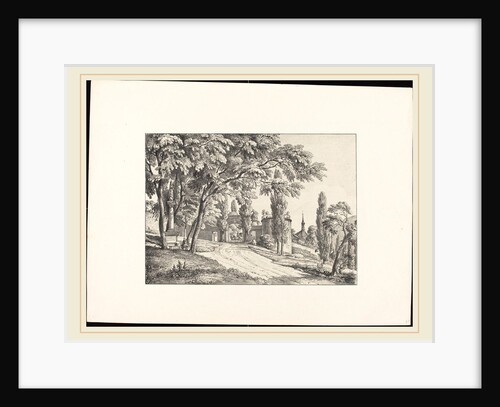 Entrance to the Convent Courtyard, 1829 by Ernst Fries
