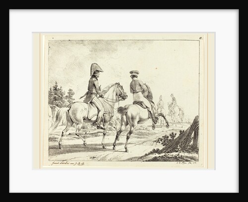 Erlangen Students on Horseback, 1811 by Johann Adam Klein