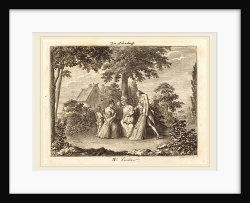 Growing Family, 1793 by Daniel Nikolaus Chodowiecki