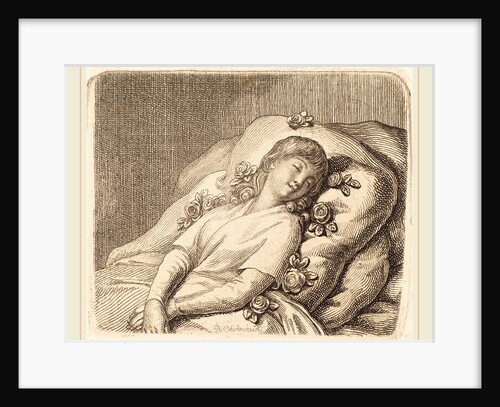 Dreaming on Roses, 1790 by Daniel Nikolaus Chodowiecki