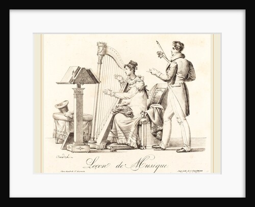 Lecon de Musique by Johann Anton Andree