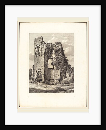 Vicino al Circo di Caracalla, 1797 by Johann Christian Reinhart