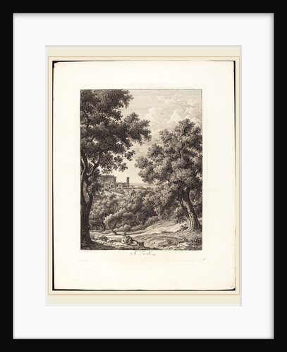 A Tivoli, 1794 by Johann Christian Reinhart