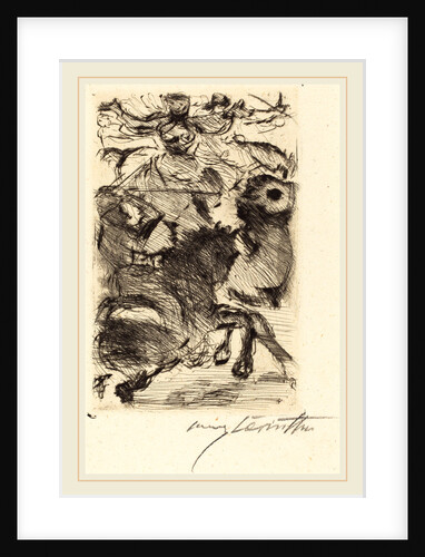 Adhba the Camel by Lovis Corinth