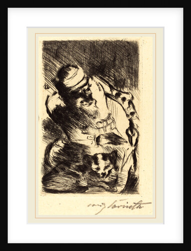 The Cat of the Prophet by Lovis Corinth
