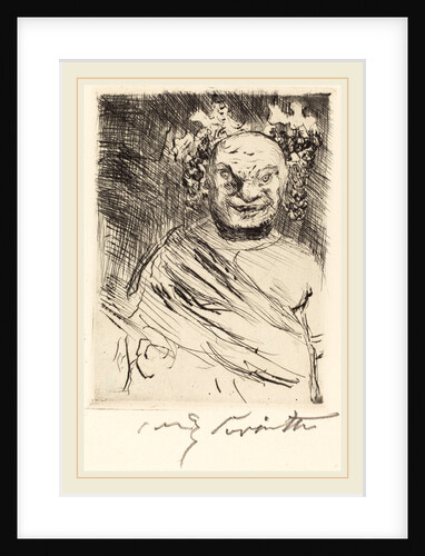 The Banquet of Trimalchio: pl.I by Lovis Corinth
