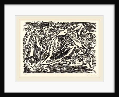 The Dog Catcher by Ernst Barlach