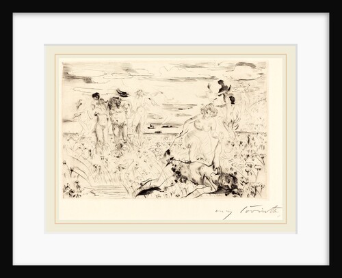 Bacchanal by Lovis Corinth