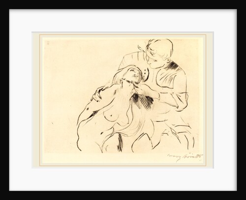 The Reconciliation by Lovis Corinth