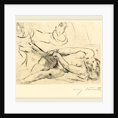 Joseph and Potiphar's Wife-II by Lovis Corinth