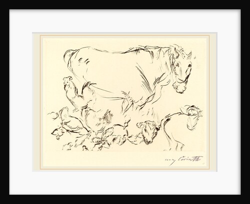 Animal Studies by Lovis Corinth