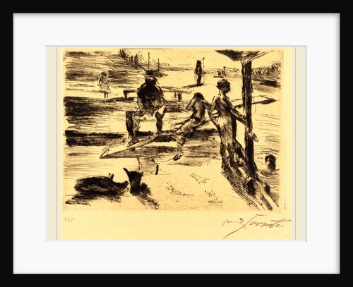Bathing Place by Lovis Corinth
