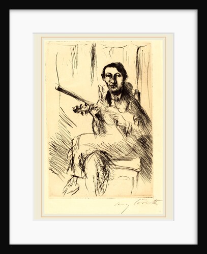 Andreas Weissgaerber-I by Lovis Corinth