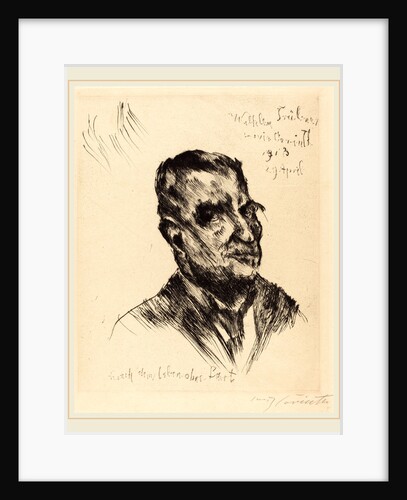Wilhelm Trübner by Lovis Corinth